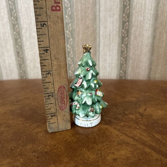 Vintage Relco Christmas Tree Salt Shakers Replacement Holiday Christmas retro - Picture 7 of 7